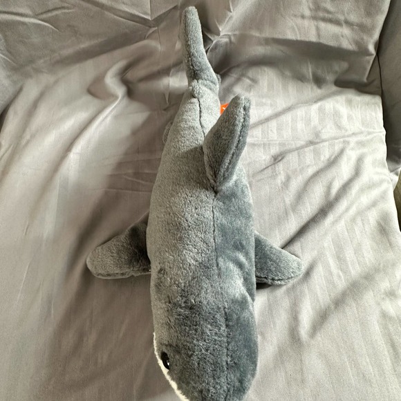 WILD REPUBLIC Gray Shark Plush 15" - Picture 7 of 13